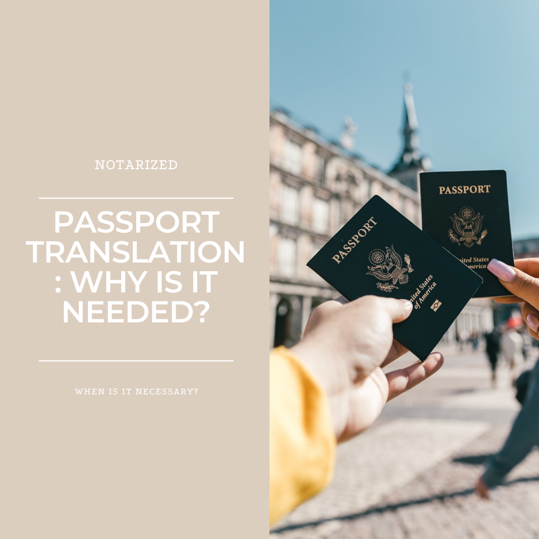 Passport translation: why is it needed?